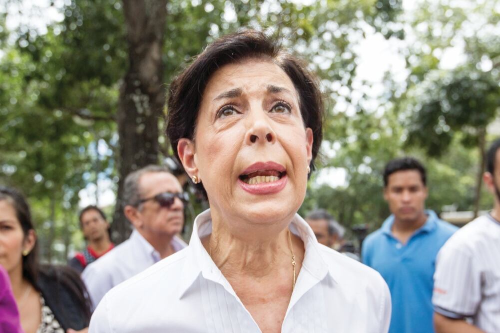 Antonieta Mendoza, madre de Leopoldo López, dijo haber perdonado al fiscal que llevó el caso de su hijo (EFE)