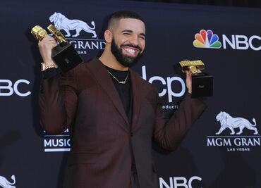 Drake es el cantante con mejores ventas de la década, según Billboard
