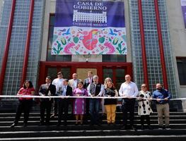 Brugada inaugura primera "Casa de Gobierno" en Coyoacán para acercar servicios a vecinos