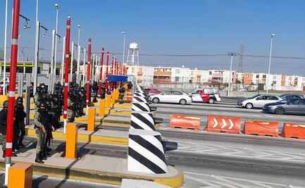 Guardia Nacional resguarda casetas de peaje de la CDMX