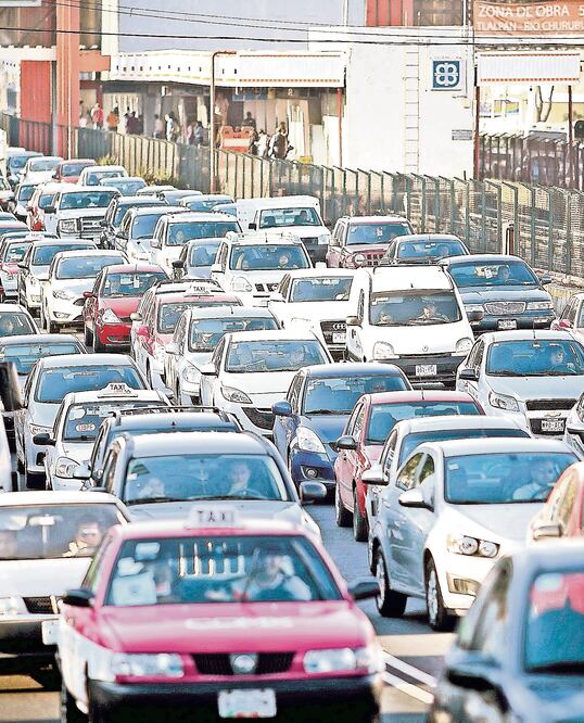 En la foto: Automovilistas en la CDMX (ARCHIVO EL UNIVERSAL)