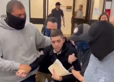 VIDEO: Arrestan a migrante al salir de Corte de Migración en Nueva York; personal del ICE no llevaban uniforme para identificarse