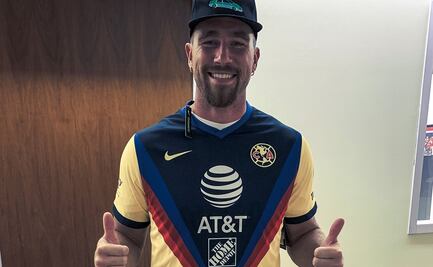 Jugador de los Chiefs presume playera del América