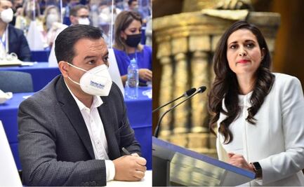 Exigen PAN y PRI renuncia e inhabilitación a Delfina Gómez tras multa del INE por moches en Texcoco
