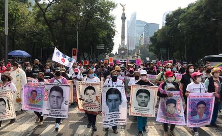 Marcha de Ayotzinapa, minuto a minuto