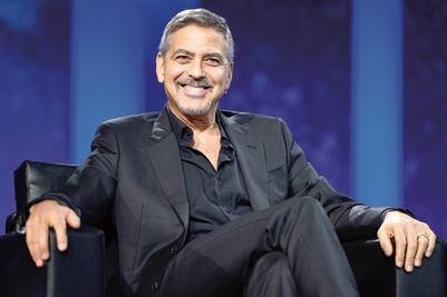 George Clooney, actor, celebridad y activista 
