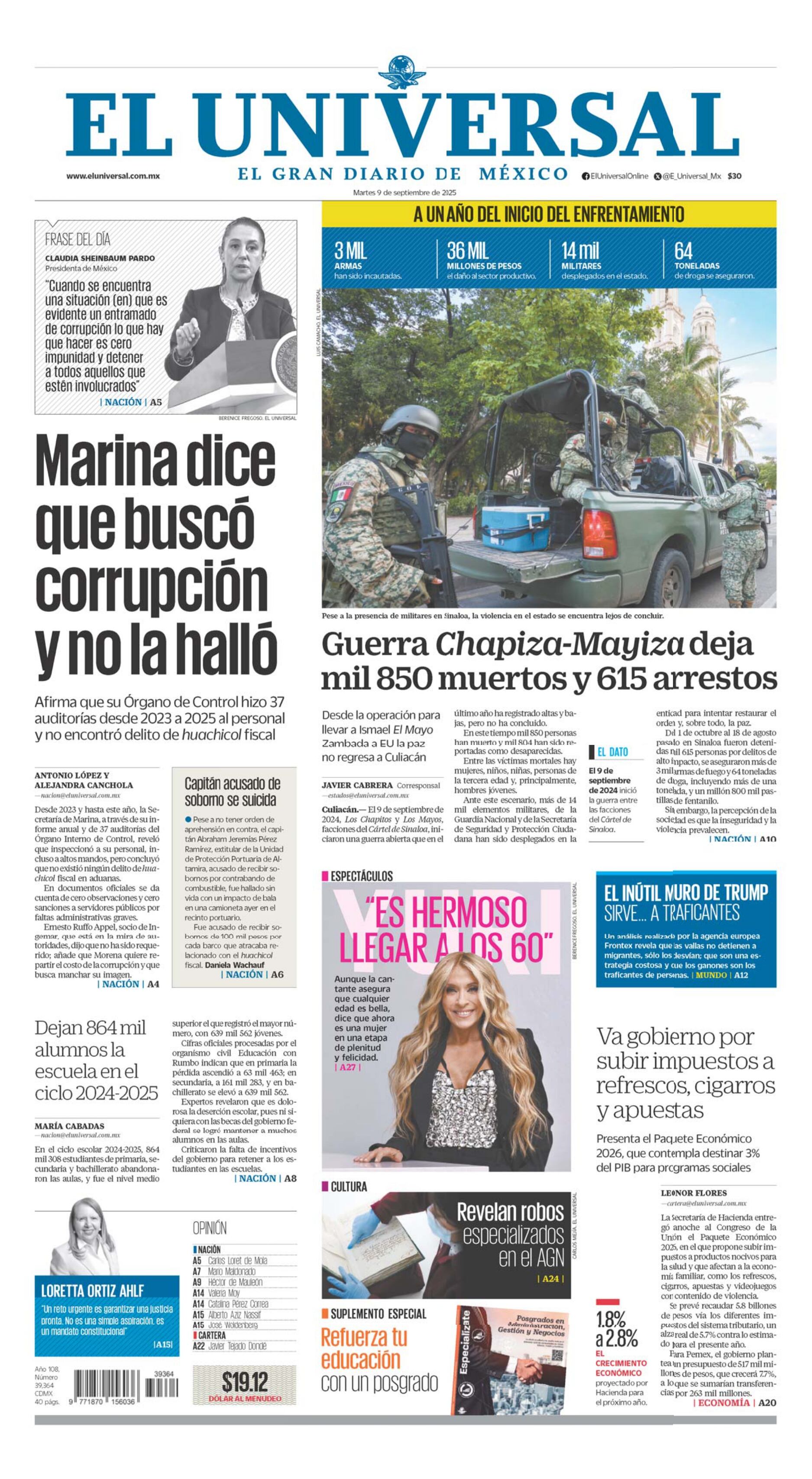 Portada impresa