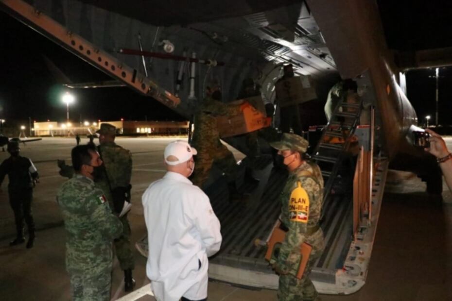 Llegan a los estados nuevos cargamentos con vacunas contra Covid-19