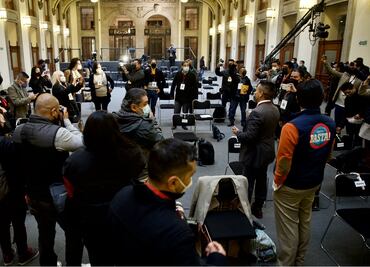 Presidencia notifica a reporteros de la mañanera "hackeo" de información personal