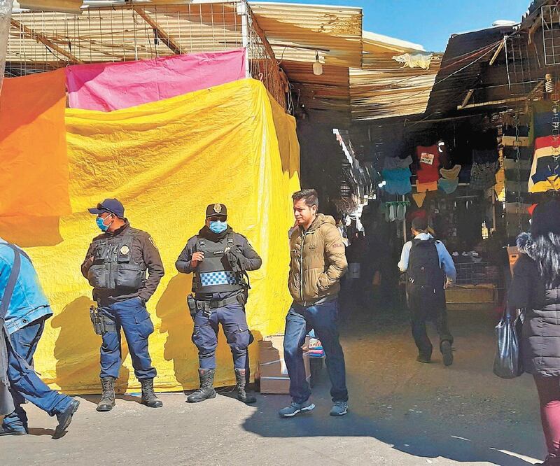 Son tres los principales ilícitos en la zona: las bandas dedicadas a la extorsión, los chineros y el robo a mano armada, según datos de la FGJ. Foto: KARINA CONTRERAS. EL UNIVERSAL