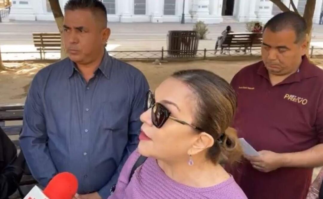 Maestros de Sonora anuncian que se suman al paro nacional contra Ley del ISSSTE los días 19, 20 y 21 de marzo del presente año (18/03/2025). Foto: Especial