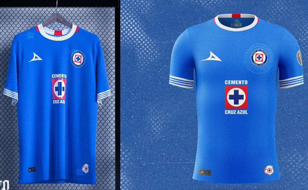 La nueva playera sería en un azul más claro, emulando a la de los 80. Foto: Especial