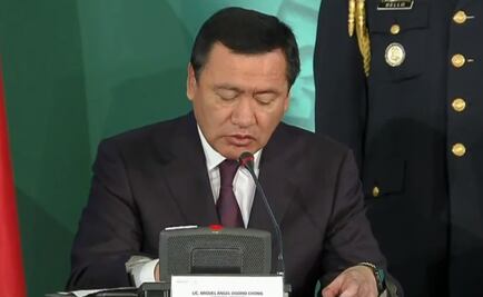 Reconoce Osorio Chong incremento de violencia en los últimos meses