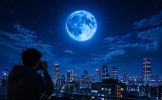Luna Azul: ¿cómo fotografiar la segunda Luna llena de mayo?; esta es la guía básica