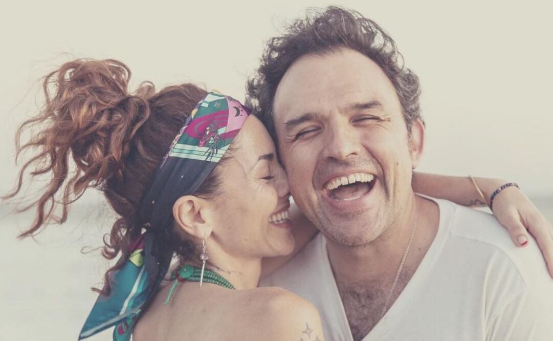 Bárbara Mori y Fernando Rovzar. Fuente: Instagram @delamori