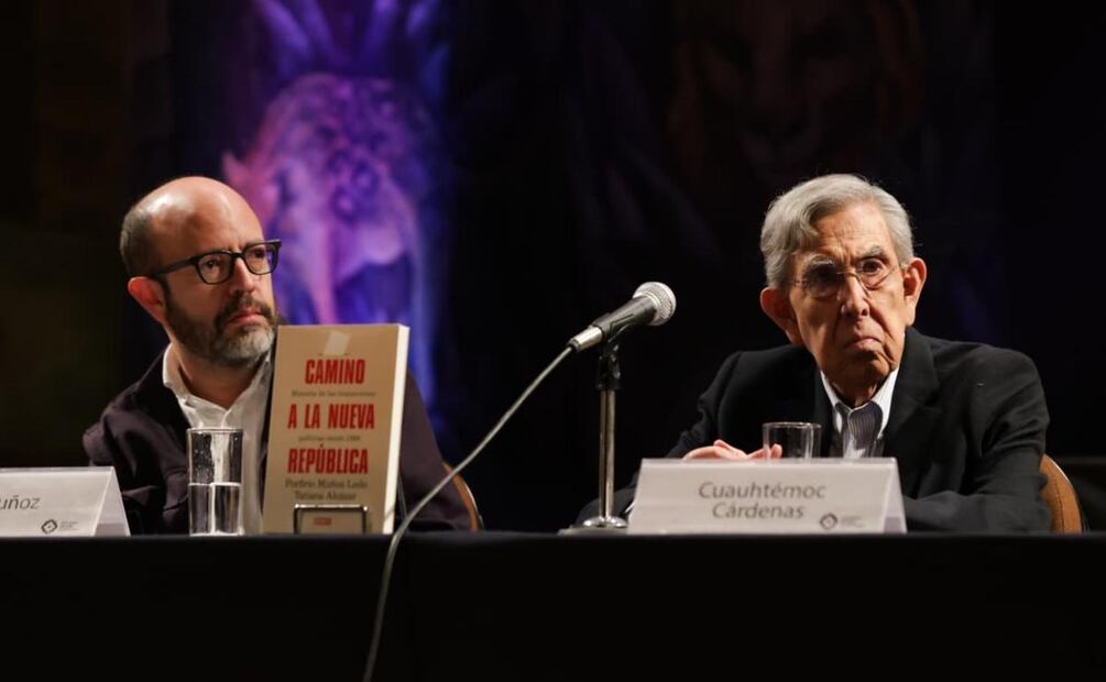 Presentan libro Camino a la República de Porfirio Muñoz Ledo (28/11/2025). Foto: Carlos Mejía / EL UNIVERSAL