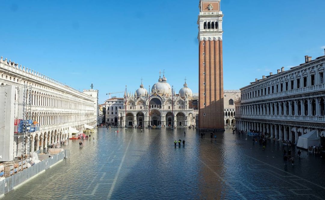 Imagen del aspecto de las inundaciones en Venecia (Foto: Reuters)
