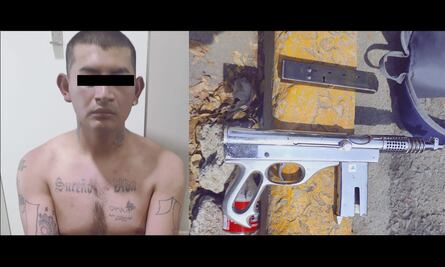 Cae presunto sicario que disparó una subametralladora contra un automovilista en Ecatepec