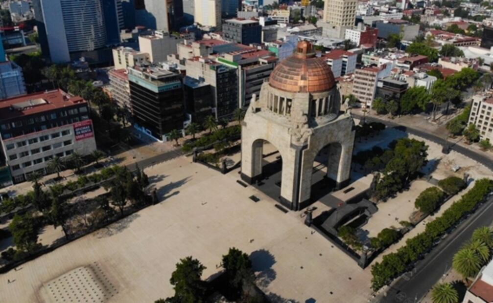 Así se ve la CDMX desde un drone en la contingencia por coronavirus