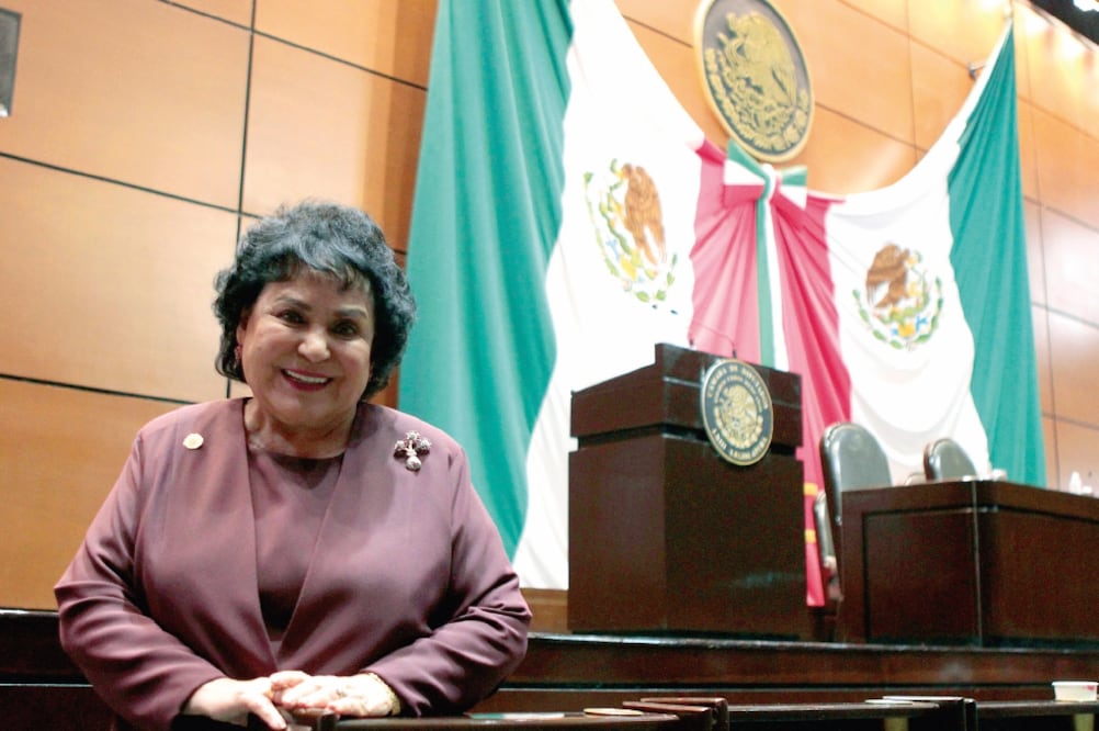 Carmen Salinas Lozano, diputada federal del PRI (IVÁN STEPHENS. EL UNIVERSAL)