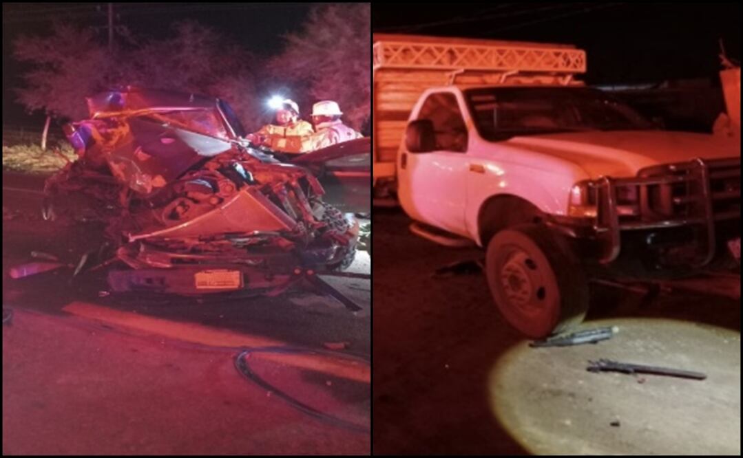 El accidente se registró en la comunidad Badillo de Guadalupe, horas después de que autoridades de los tres niveles de Gobierno pusieron en marcha el operativo Guadalupe-Reyes en Guanajuato. Foto: Especial