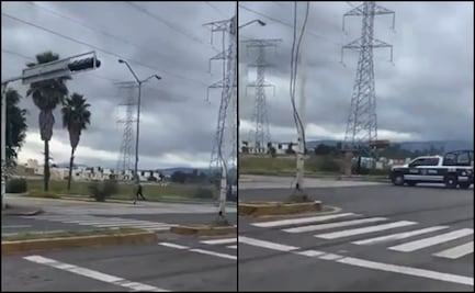 VIDEO: Captan balacera entre policías y presuntos ladrones en Tlajomulco, Jalisco