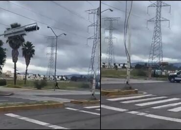 VIDEO: Captan balacera entre policías y presuntos ladrones en Tlajomulco, Jalisco