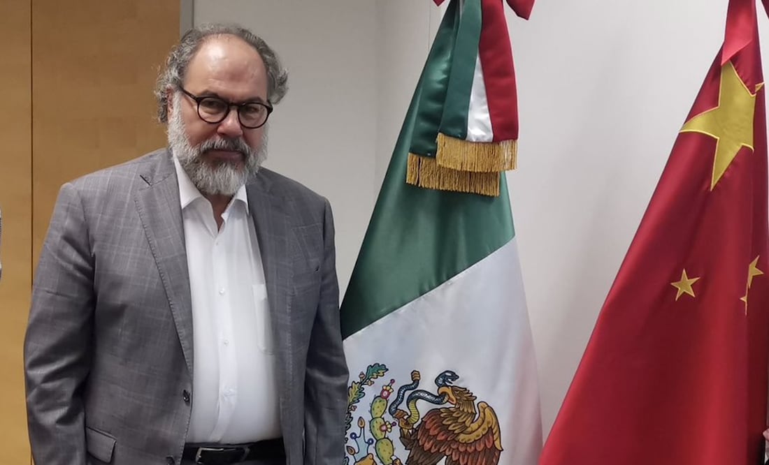 Leopoldo Michel Díaz, cónsul encargado de México en Shanghái. Foto: X @ConsulMexSha