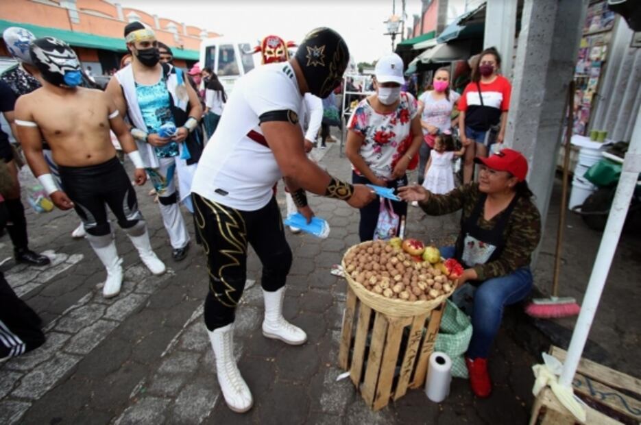 Fotos de la semana: Pequeños superhéroes y rituales a la Santa Muerte