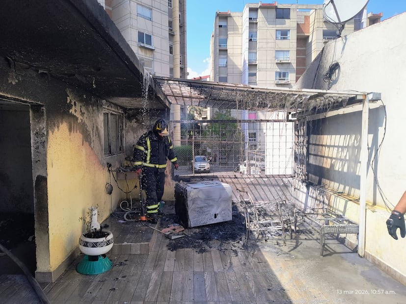 El incendio habría comenzado en el cuarto de lavado. (Foto: especial)