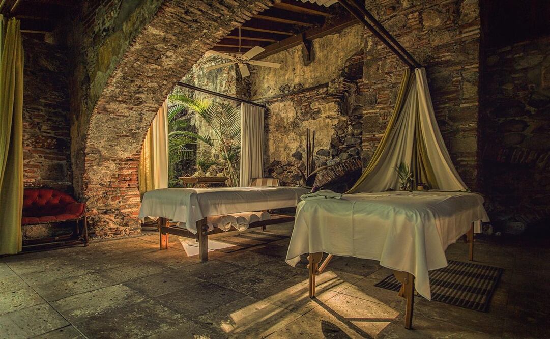 Los tratamientos del Amate Spa de la Hacienda San Gabriel de las Palmasestán inspirados en la medicina y herbolaria tradicional mexicana. Foto: Cortesía 