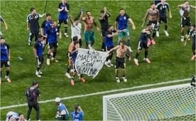 Argentina festeja el triunfo con bandera emotiva: “Las Malvinas son argentinas”