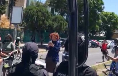 Ciclistas denuncian a policías de Puebla por abuso de poder