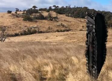 Hallan restos de una cápsula de Space X en granja de Australia