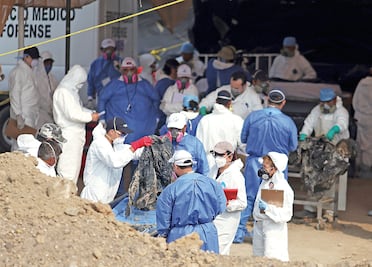 Entregarán cuerpo de Israel Hernández exhumado de Tetelcingo