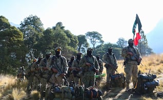 El camino de los “boinas verdes” en el Iztaccíhuatl; futuros “Murciélagos” entrenan bajo cero para ser de élite en el Ejército