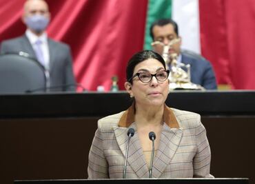 AMLO “ya demostró que no cree en las instituciones”, acusa la presidenta de la Cámara de Diputados