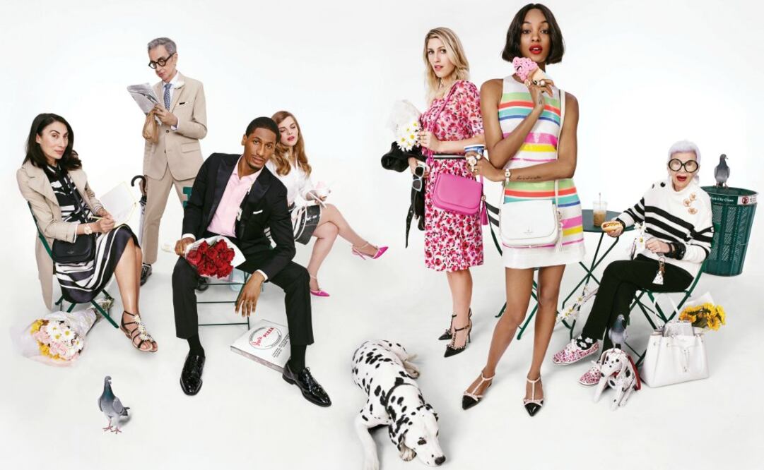  La campaña fotografiada por Emma Summerton, presenta un ecléctico elenco de íconos modernos de Nueva York.