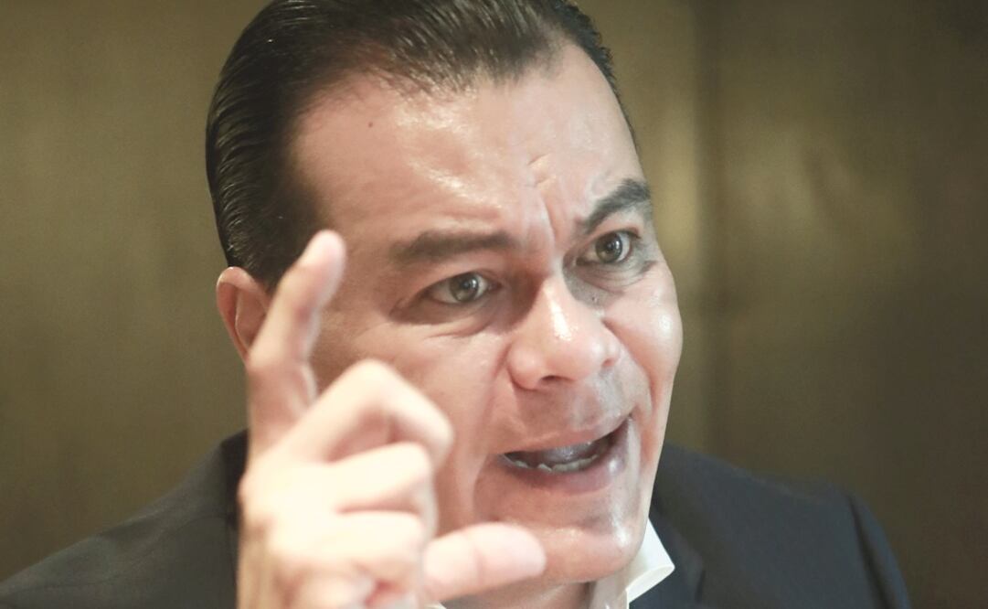 Juan Zepeda, aspirante a la dirigencia del PRD. (ALEJANDRA LEYVA. EL UNIVERSAL)