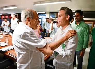 Manuel Velasco: “Lo principal es que el proyecto del presidente continúe”