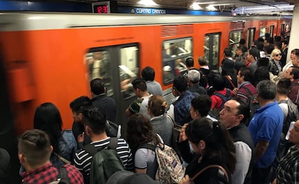 Caos en el Metro CDMX; retrasos y saturación afectan a ocho líneas este miércoles, 7 de enero