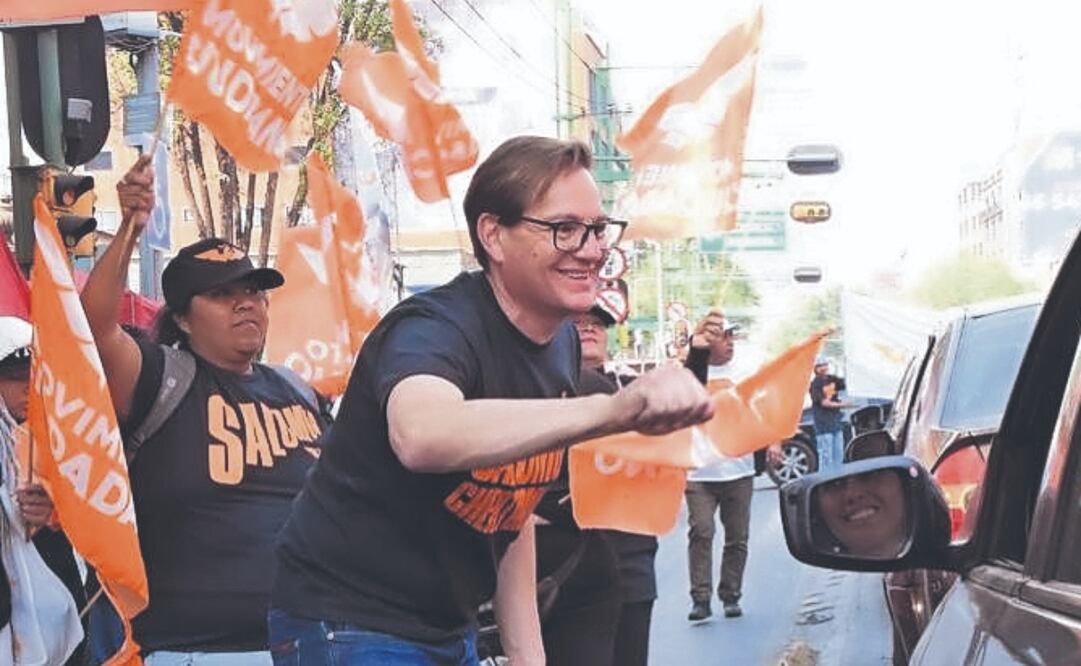 Salomón Chertorivski ha dicho que prefiere estar en contacto con
la gente y escucharla, en lugar de hacer grandes mítines. Foto Especial