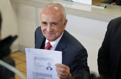 Formaliza Ferriz de Con denuncia por venta de padrón electoral