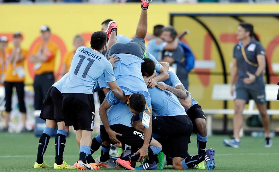 Uruguay, a la final del futbol varonil