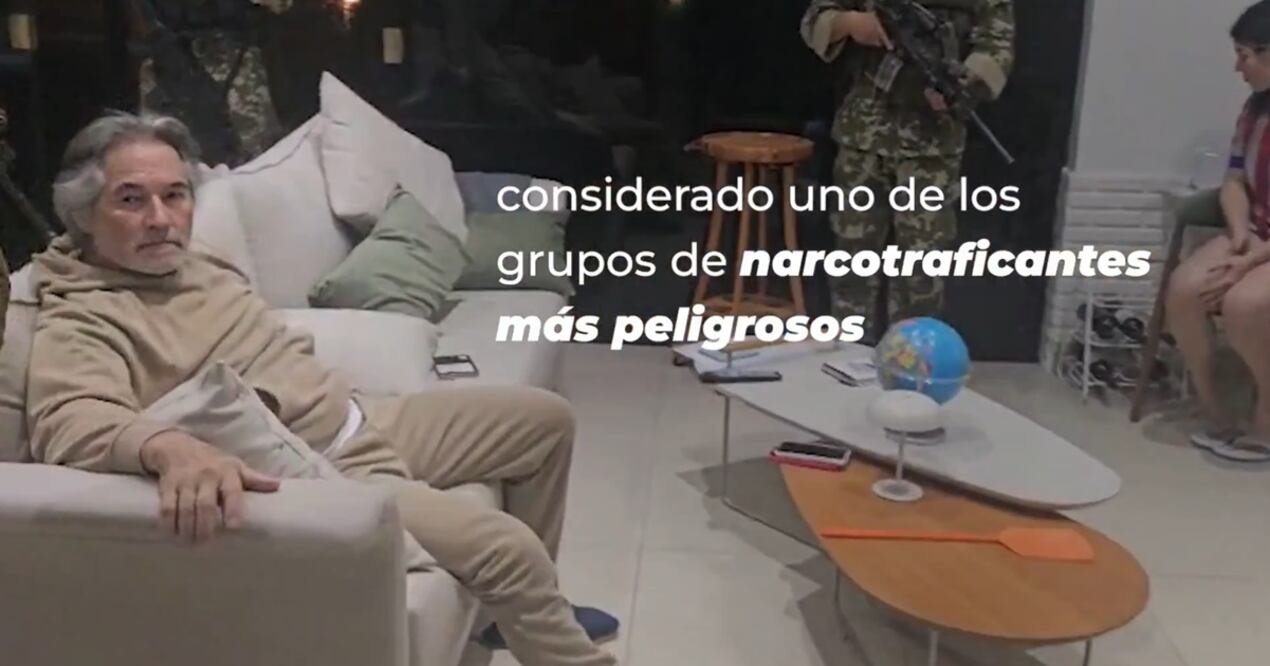 Hernán Bermúdez Requena, presunto líder de "La Barredora". Foto: tomada de video