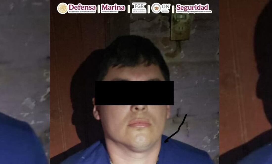 Mauro "N", alias El Jando, detenido el 8 de febrero de 2025. Foto: Defensa