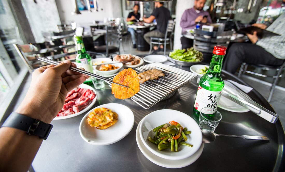 Na de Fo, restaurante de comida coreana. (Foto: Alan Carranza/El Universal)