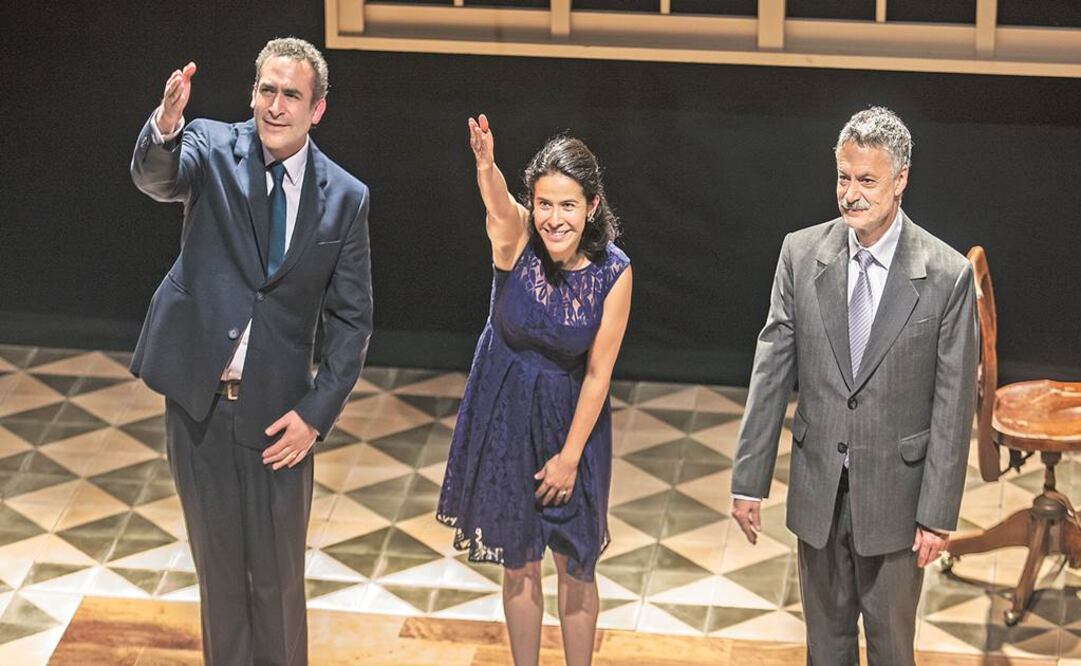 El público los hizo regresar al escenario en dos ocasiones. Foto: YADIN XOLALPA. EL UNIVERSAL