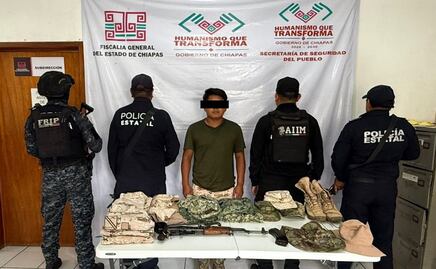 Cae un presunto responsable del asesinato de cinco policías estatales en Frontera Comalapa, Chiapas; despliegan más de mil elementos en la zona