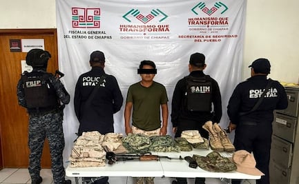 Cae un presunto responsable del asesinato de cinco policías estatales en Frontera Comalapa, Chiapas; despliegan más de mil elementos en la zona